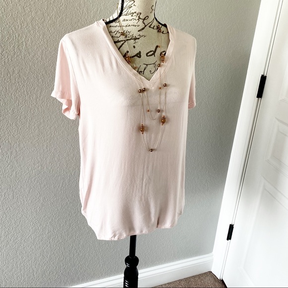 Chelsea & Violet Pink High Low T-shirt S *VIDEO* - Picture 4 of 10